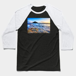 St Michael's Mount Causeway, Cornwall Baseball T-Shirt